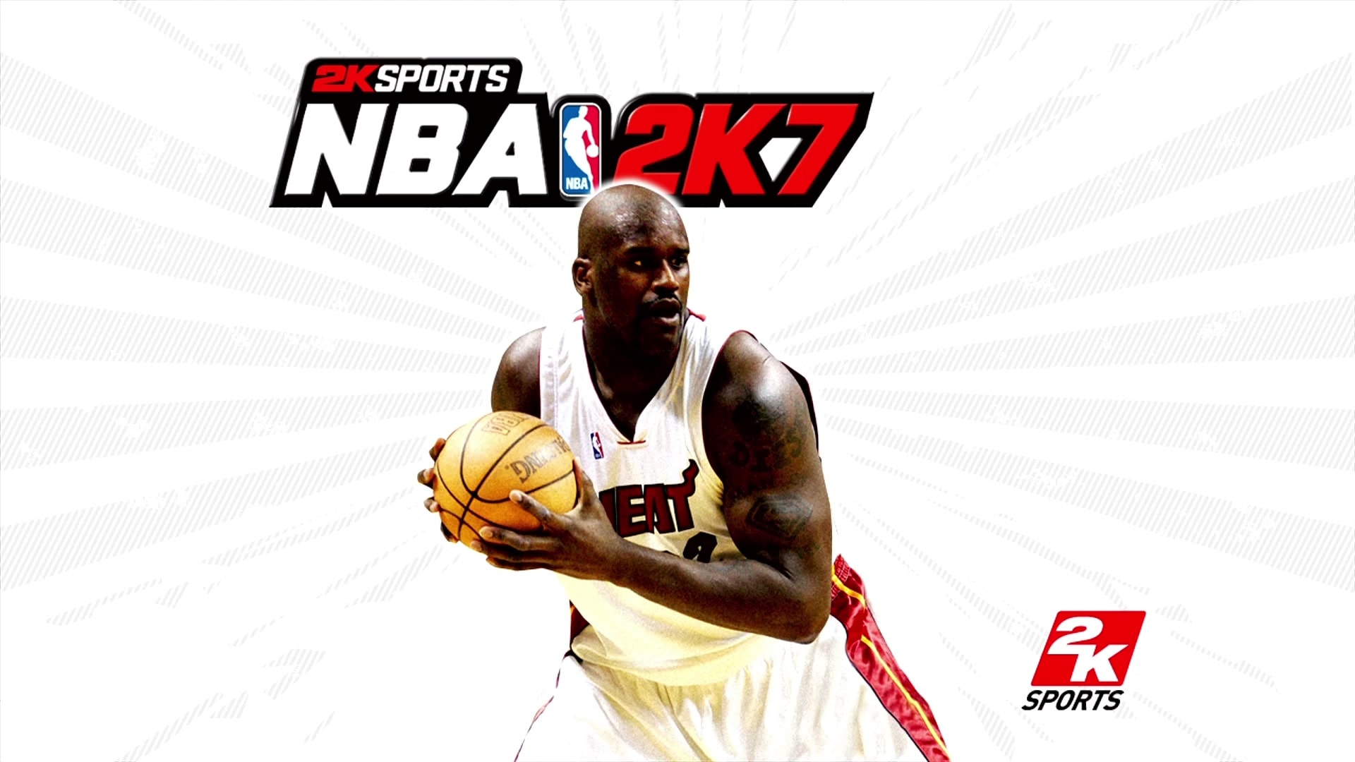 NBA 2K7 title screen for Xbox 360